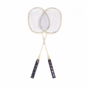 Coska set raketa za badminton, okvir od stakloplastike, težina 95–100 g, drška G4, najlonske strune