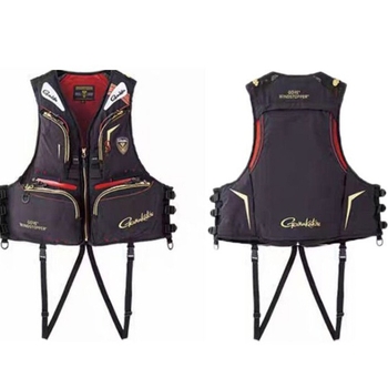 Жилет за риболов със спасителна функция — голяма плавучност, много джобове, морски риболов, бързосъхнеща, дишаща, износоустойчива