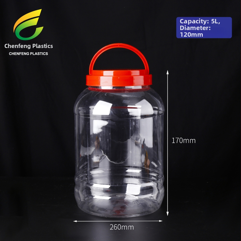 Plastična posuda za med, orahe i grickalice sa zatvorenim poklopcem; Materijal: plastika; Pakiranje: posuda; Zapremina: 1L, 2.5L, 5L