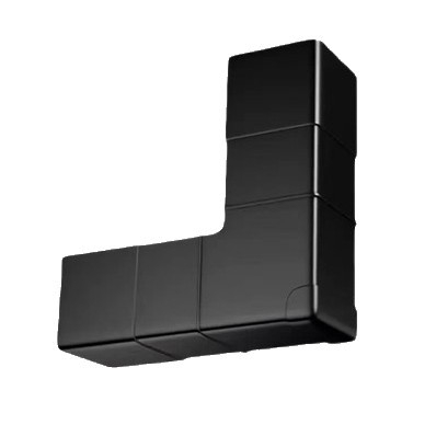 Plastični zaštitnik kutova za kartonsku pakiranje — trokutasti, s zaštitom sa tri strane, materijal Anshi PP, prilagodljivo