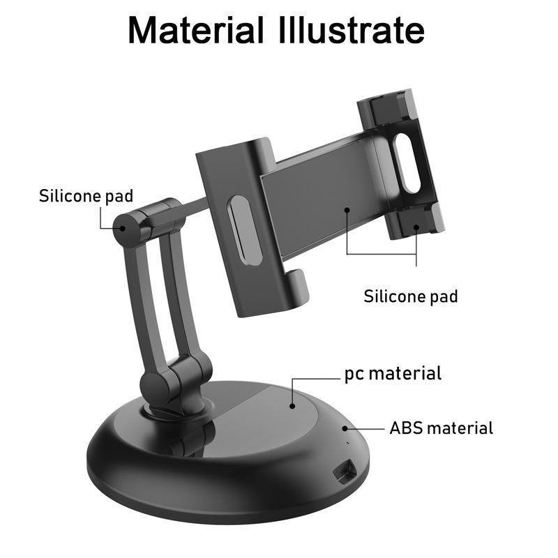Ugodan stolni držač za mobitele i tablete, univerzalni plastični nosač za desktop