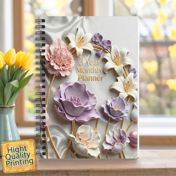 Bilježnica za tjedno planiranje s kreativnim stilom — Dowling papir, 80 g/m², 50–100 stranica