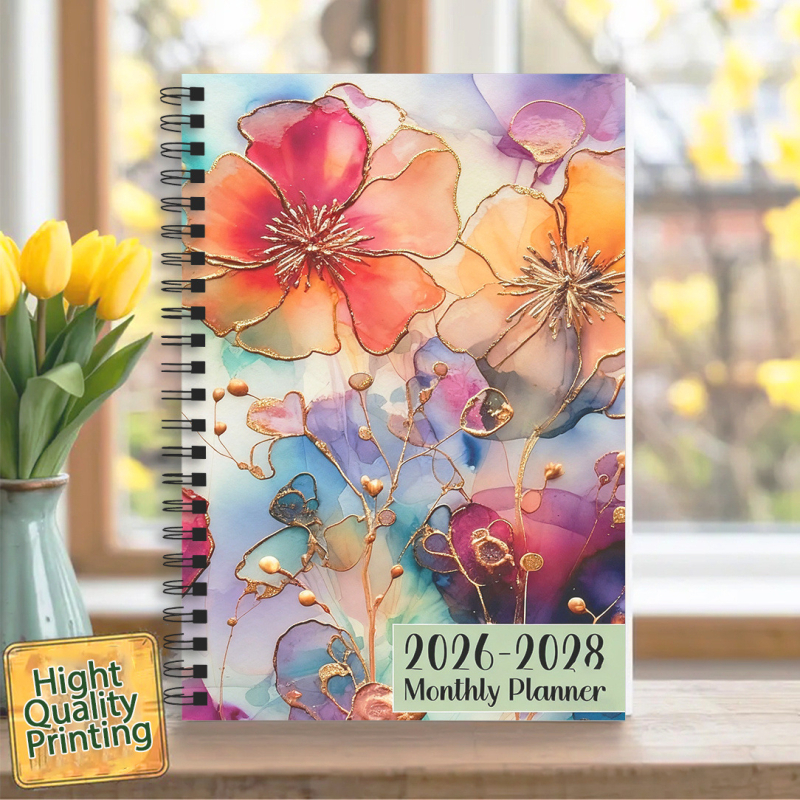 Bilježnica za tjedno planiranje s kreativnim stilom — Dowling papir, 80 g/m², 50–100 stranica