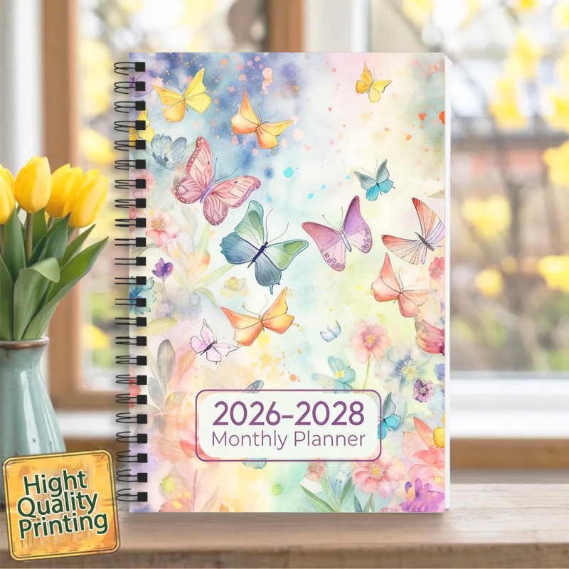 Bilježnica za tjedno planiranje s kreativnim stilom — Dowling papir, 80 g/m², 50–100 stranica