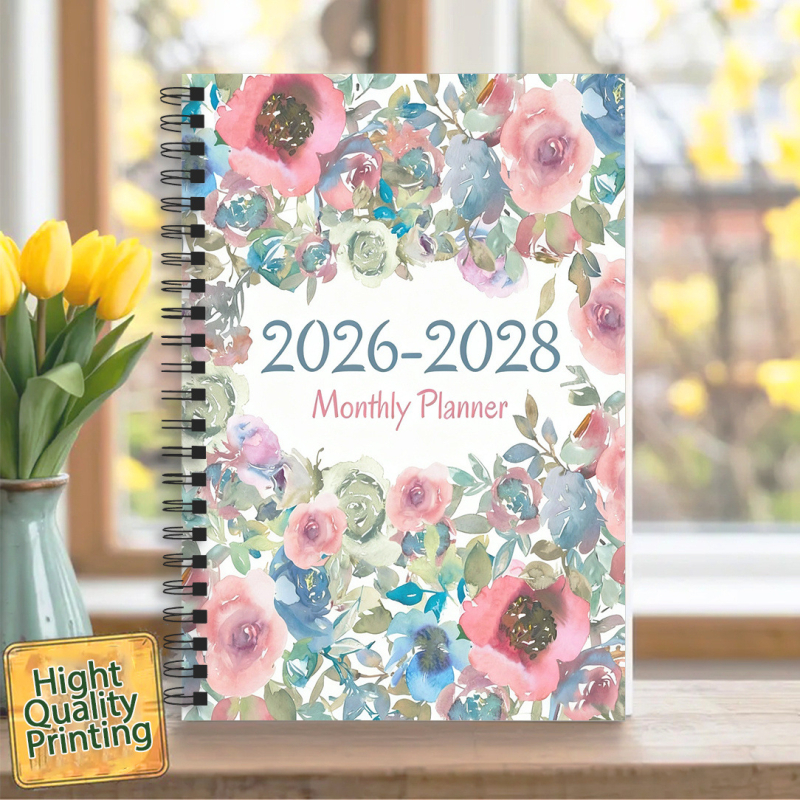 Bilježnica za tjedno planiranje s kreativnim stilom — Dowling papir, 80 g/m², 50–100 stranica