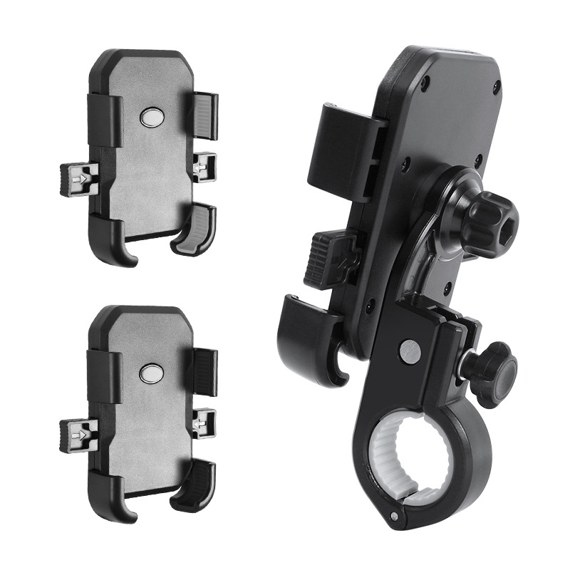 Suport universal pentru telefon pentru autovehicule: mașini, motociclete și biciclete; Model: Electric Vehicle Bracket; Material: Plastic; Model general; Personalizare disponibilă.