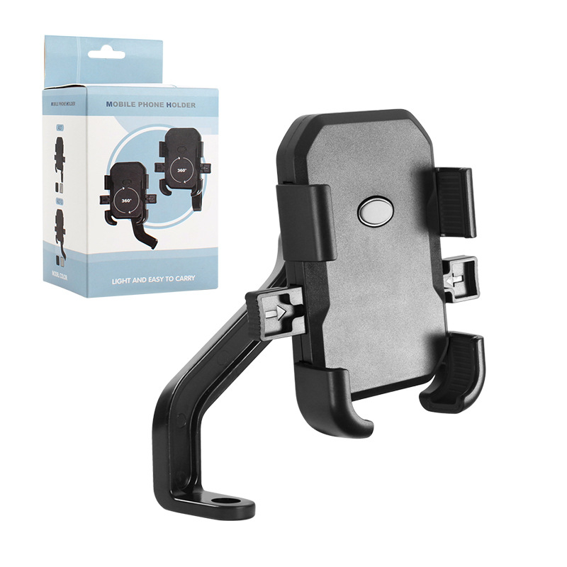 Suport universal pentru telefon pentru autovehicule: mașini, motociclete și biciclete; Model: Electric Vehicle Bracket; Material: Plastic; Model general; Personalizare disponibilă.