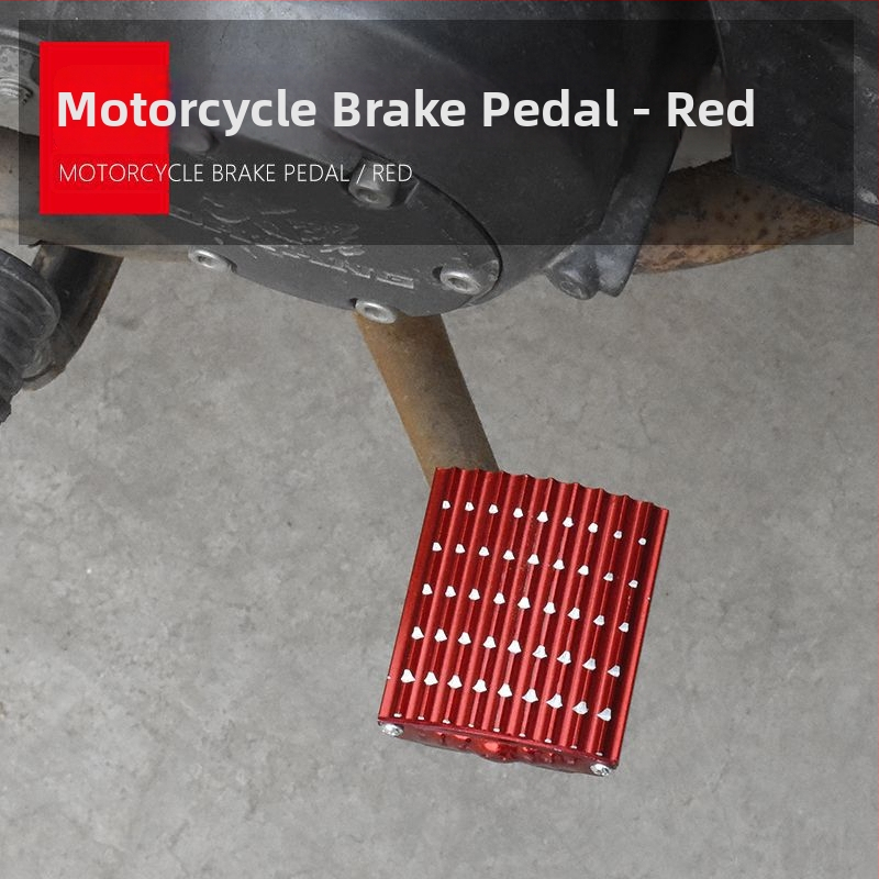 Motocyklový predný brzdový pedál, hliníková zliatina, vypaľované lakovanie, Mojielong