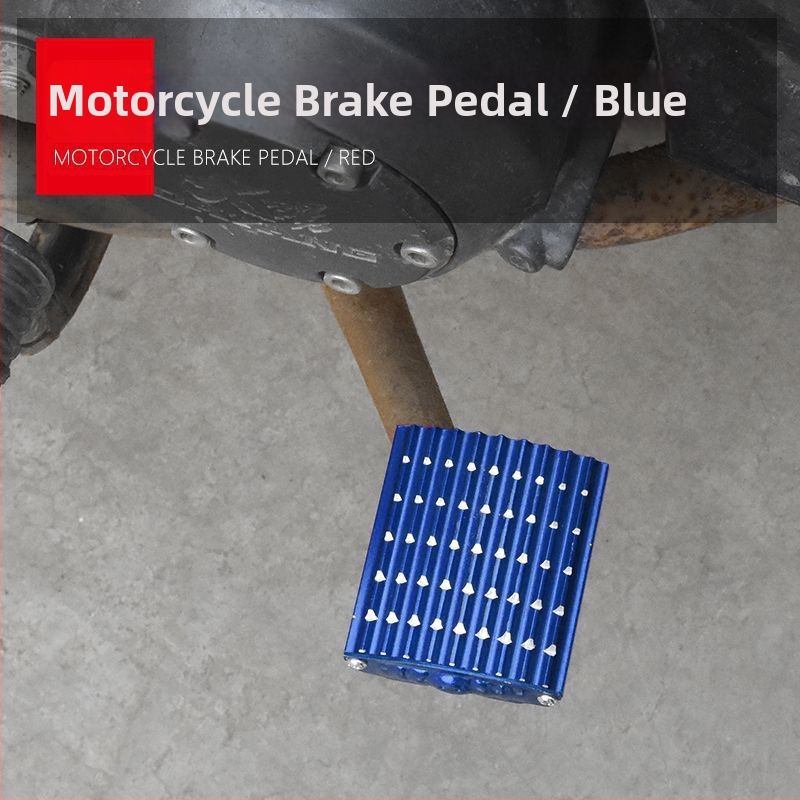 Motocyklový predný brzdový pedál, hliníková zliatina, vypaľované lakovanie, Mojielong