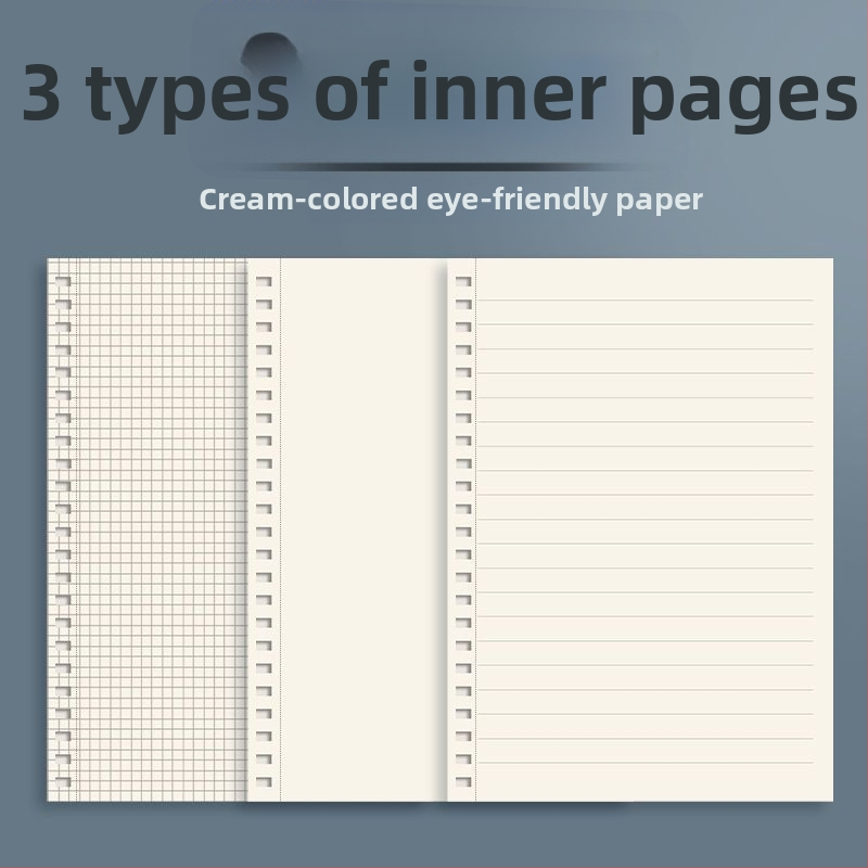 PP špirálový zošit, papier 80 g, 80 listov