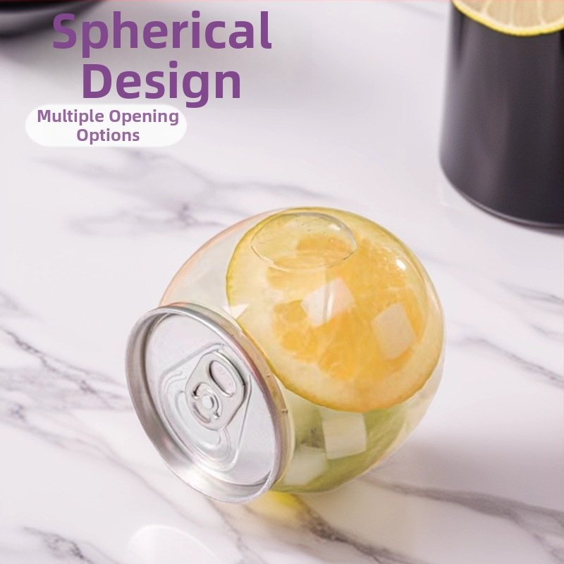 Jednorázová PET fľaša na nápoje so zátkou, 210 ml, guľatý tvar, sieťotlač