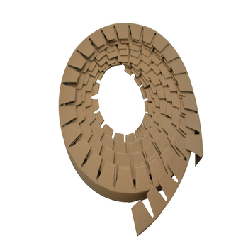 L alakú Kraftpapír sarokvédő tálcákhoz, extra kemény