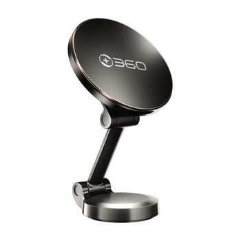 Încărcător magnetic fără fir pentru mașină 360, 15W, încărcare rapidă, suport pliabil pe planșa de bord