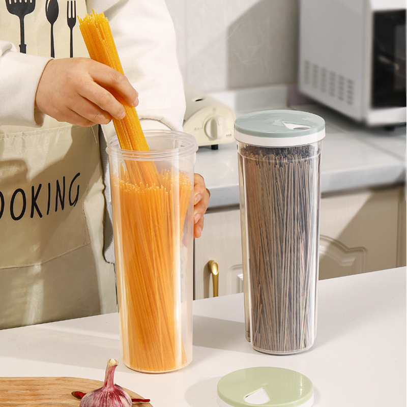 Weicheng recipient plastic pentru depozitare, 301-500 ml, rotund, modern minimalist