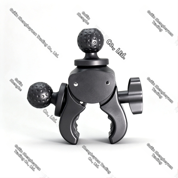 Univerzálny držiak na mobilný telefón pre živé vysielanie s viacnásobným upínaním na rám bicykla a gimbal statív – ABS materiál