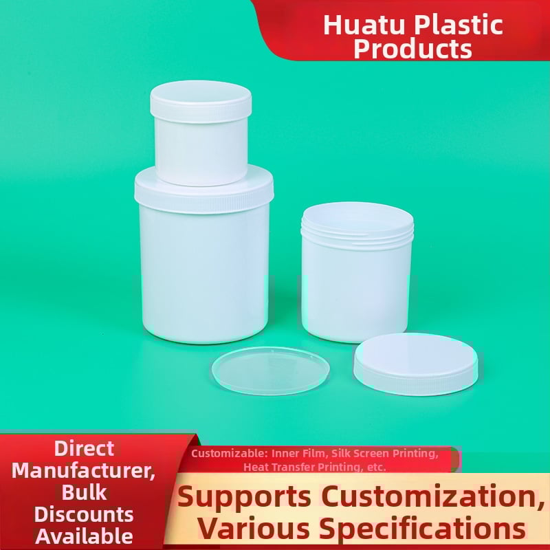 Plastični spremnik za hranu s unutarnjim poklopcem, za praškaste grickice; PP materijal; marka Huatuo; vrsta pakiranja: kanta; licenca xk16-204-04545