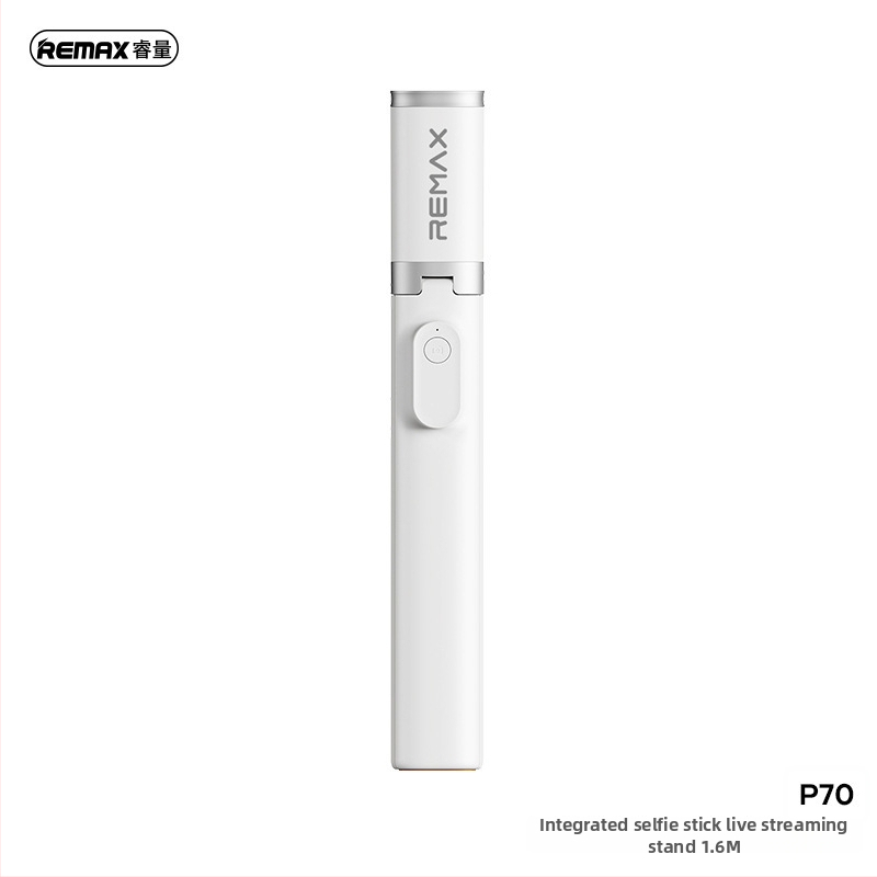 Remax teleskopická selfie tyč z hliníkového zliatiny s Bluetooth diaľkovým ovládaním, univerzálny štýl