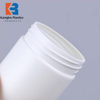 HDPE plastová dóza na pastu masky so širokým otvorom, uzavretá, kapacita 150/350/500 g, samolepiace štítky