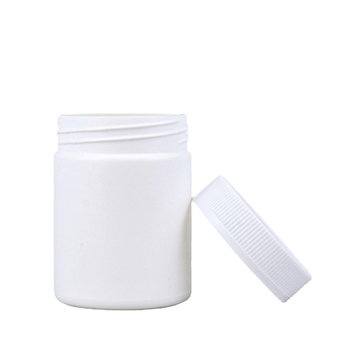 HDPE plastová dóza na pastu masky so širokým otvorom, uzavretá, kapacita 150/350/500 g, samolepiace štítky