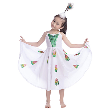 Dječji kostim za nastupe s životinjama — crtani stil, gusta baršunasta tkanina, poliester