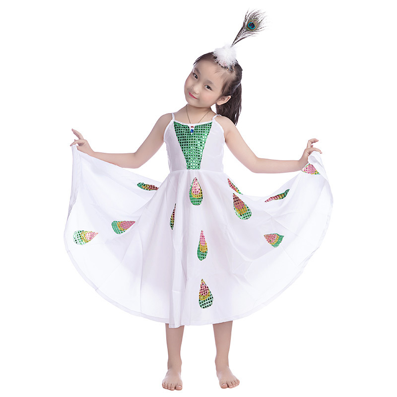 Dječji kostim za nastupe s životinjama — crtani stil, gusta baršunasta tkanina, poliester