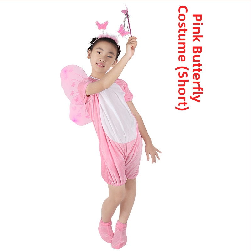 Dječji kostim za nastupe s životinjama — crtani stil, gusta baršunasta tkanina, poliester