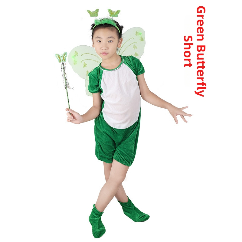 Dječji kostim za nastupe s životinjama — crtani stil, gusta baršunasta tkanina, poliester