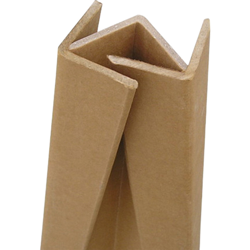 L alakú sarokvédő kraft papírból, rendkívül kemény, papírt préselő kialakítás