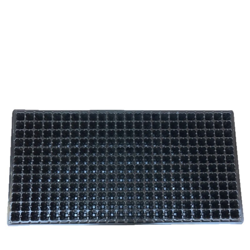 Tavă de răsaduri cu 288 de găuri, din plastic PET, tavă multifuncțională pentru răsaduri de legume și fructe