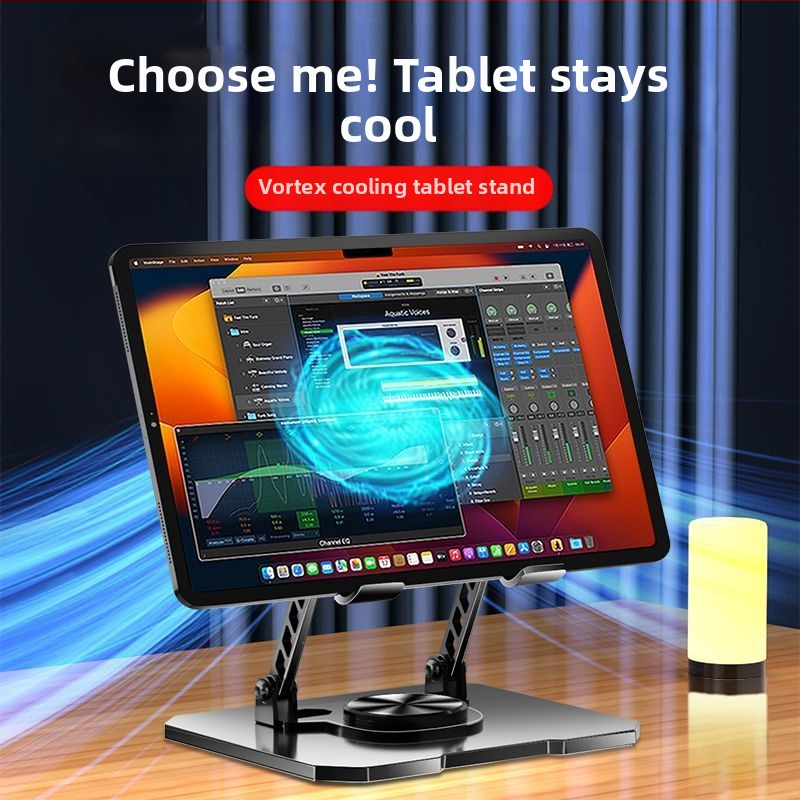 Suport de birou pentru telefon și tabletă, cu disipare a căldurii, rotire 360°, pliabil