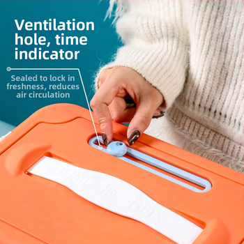 Plastična kutija za knedle za zamrzavanje s višeslojnom posudom, Godsend, crtani stil