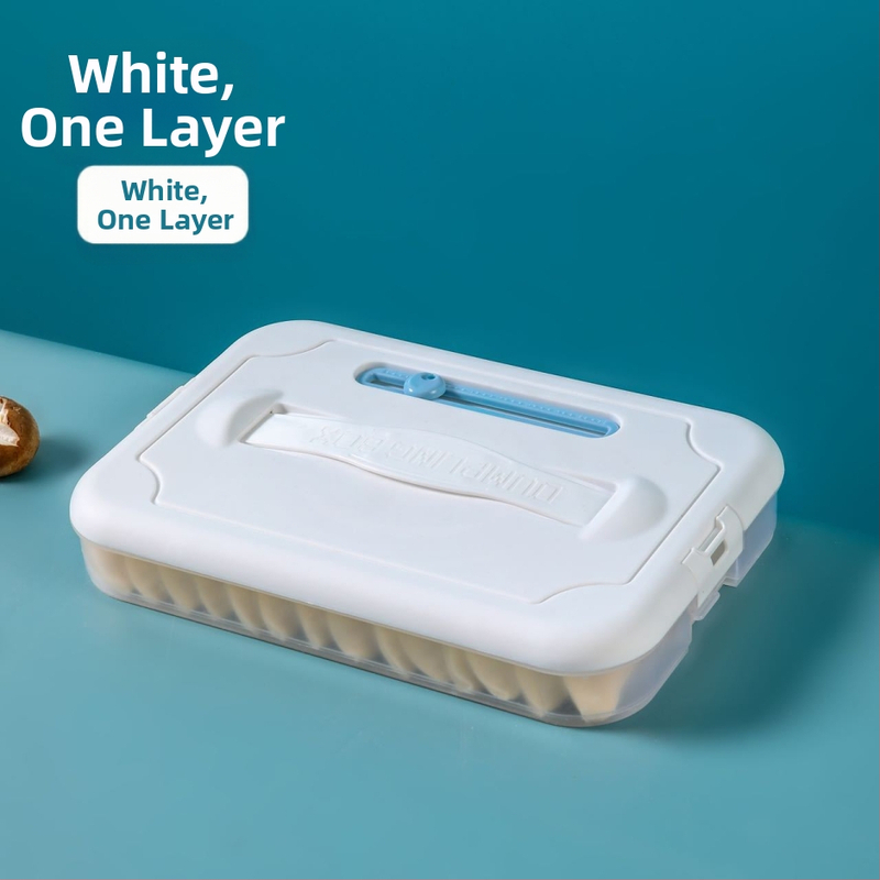 Plastična kutija za knedle za zamrzavanje s višeslojnom posudom, Godsend, crtani stil