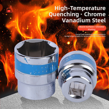 24-djelni set alata za auto popravke od krom-vanadijske čelika, marke Saint qin; kutija alata; pogodna za kućno održavanje, popravke automobila, motocikla i bicikla; namijenjeno mehaničkim popravcima.