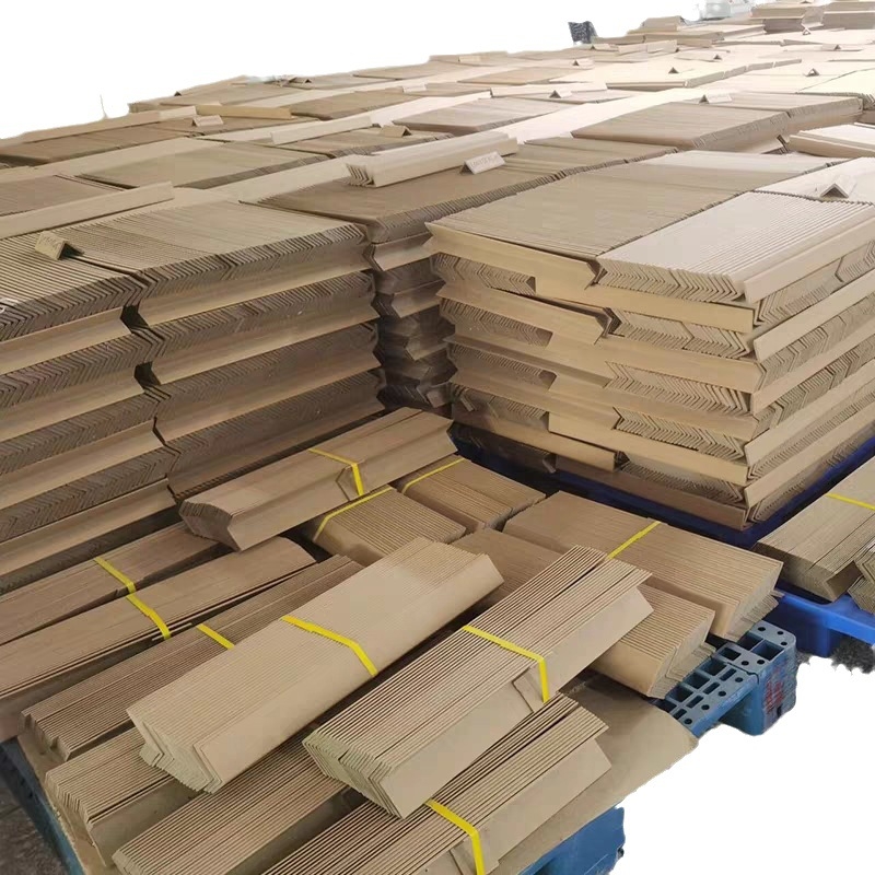 L alakú papírsarokvédő, kraft papír + gézcsőpapír, préselt gyártási technológia, szuper kemény, HL márka