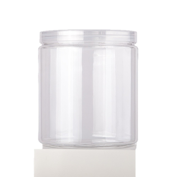 PET plastična staklenka s širokim otvorom, serija navojnog poklopca, kapacitet 1500/2000/2300 ml, PP poklopac, pakiranje u vrećici