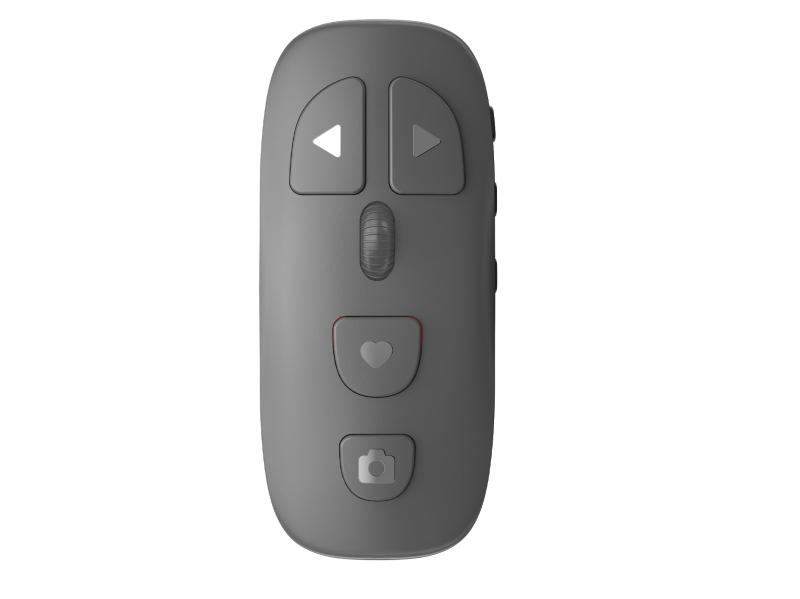 Pulley Bluetooth diaľkové ovládanie pre mobilný telefón – jedným tlačidlom fotografovanie, like a posúvanie strán – Type-C, 300mAh, dosah 10 m