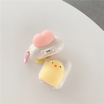 Prozirni TPU zaštitni omot za AirPods Pro 3. generacije, cartoon stil, ručna izrada, kompatibilno s AirPods 1./2. generacije