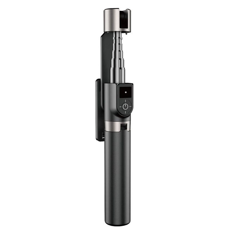 Unique F18 селфи стика за телефон с система за стабилизация, дистанционно, Bluetooth, алуминиев трипод за пътуване на открито