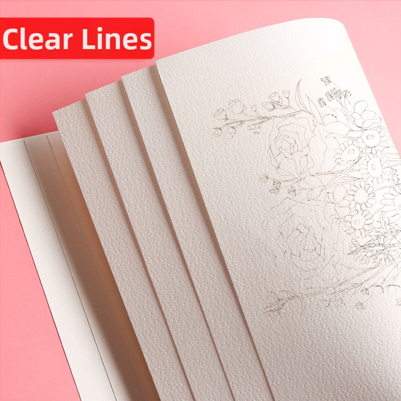 Акварелна линия за оцветяване — книга за рисуване Boglino, Материал: Друг, Внос: Не, IP лиценз: Не