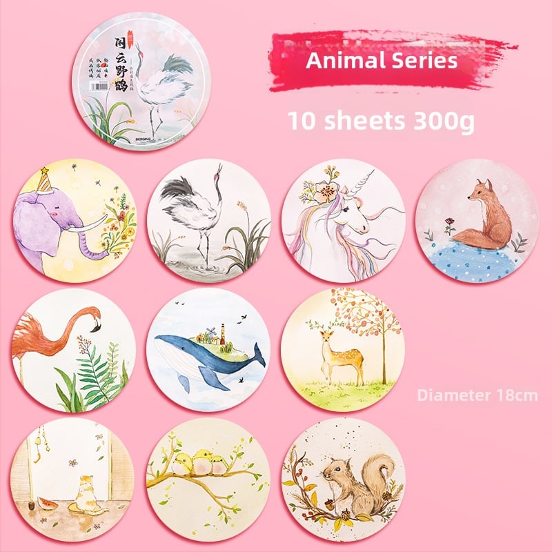 Акварелна линия за оцветяване — книга за рисуване Boglino, Материал: Друг, Внос: Не, IP лиценз: Не