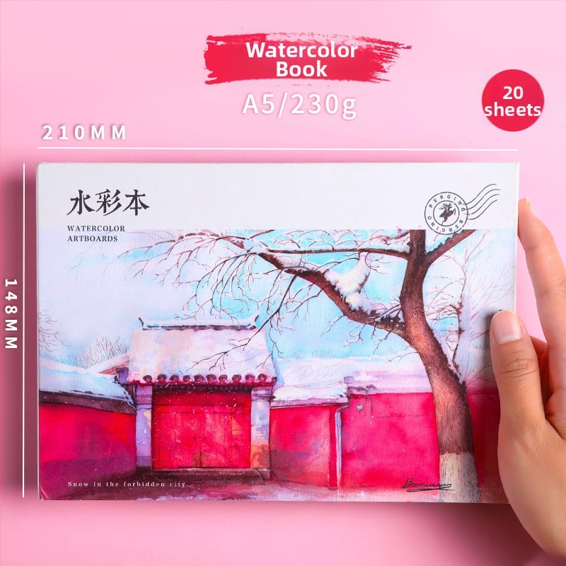 Акварелна линия за оцветяване — книга за рисуване Boglino, Материал: Друг, Внос: Не, IP лиценз: Не