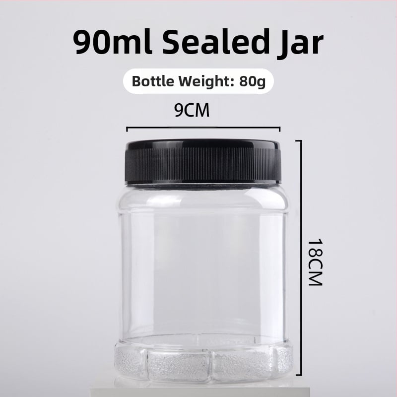 Mingyue Packaging - хранителен PET буркан с широко гърло, капак и уплътнение от алуминиево фолио