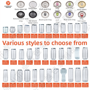 PET пластмасова бутилка за напитки с голям отвор и капак, модел 202#, печатано лого, капацитет 500 ml / 330 ml / 360 ml