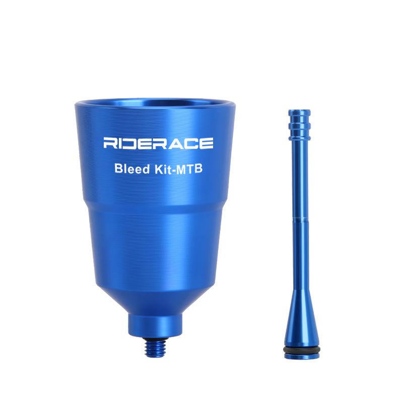 Alat za ispuštanje zraka hidrauličnih disk-frenova za planinski bicikl, aluminijska legura, Riderace, kompatibilan Shimano adapter