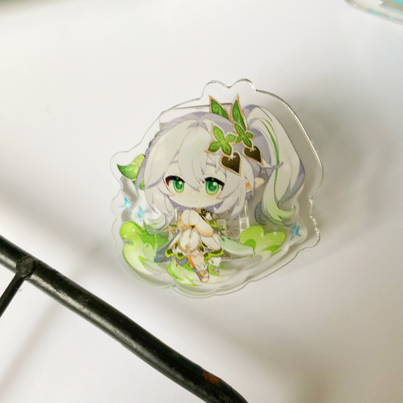 Anime akrilni klip za dokumente i bilješke – plastični, višenamjenski za učenike