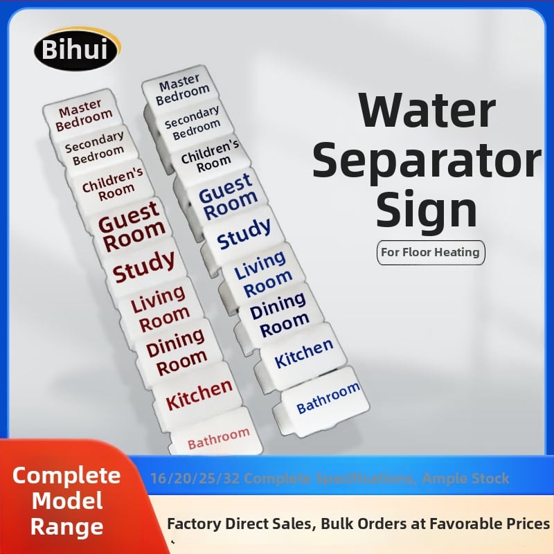 Marker de direcție pentru țeava de încălzire prin pardoseală, PP stratificat, formă semicerc, conductivitate termică 0,056 W/m·K, temperatură de lucru până la 200°C