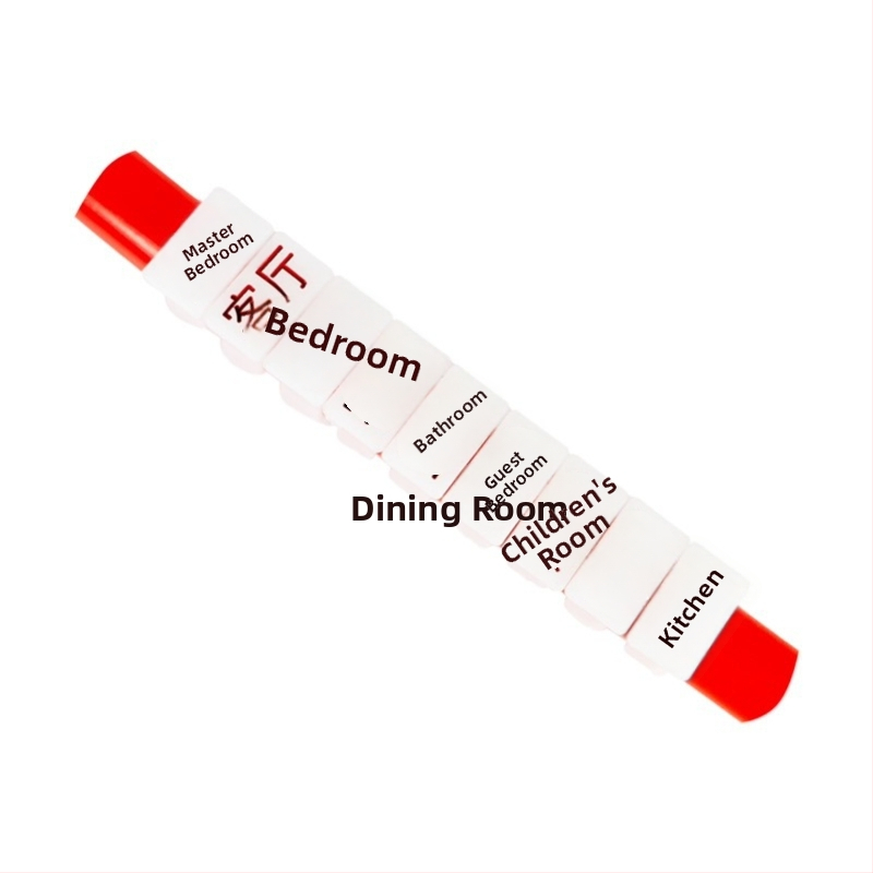 Marker de direcție pentru țeava de încălzire prin pardoseală, PP stratificat, formă semicerc, conductivitate termică 0,056 W/m·K, temperatură de lucru până la 200°C