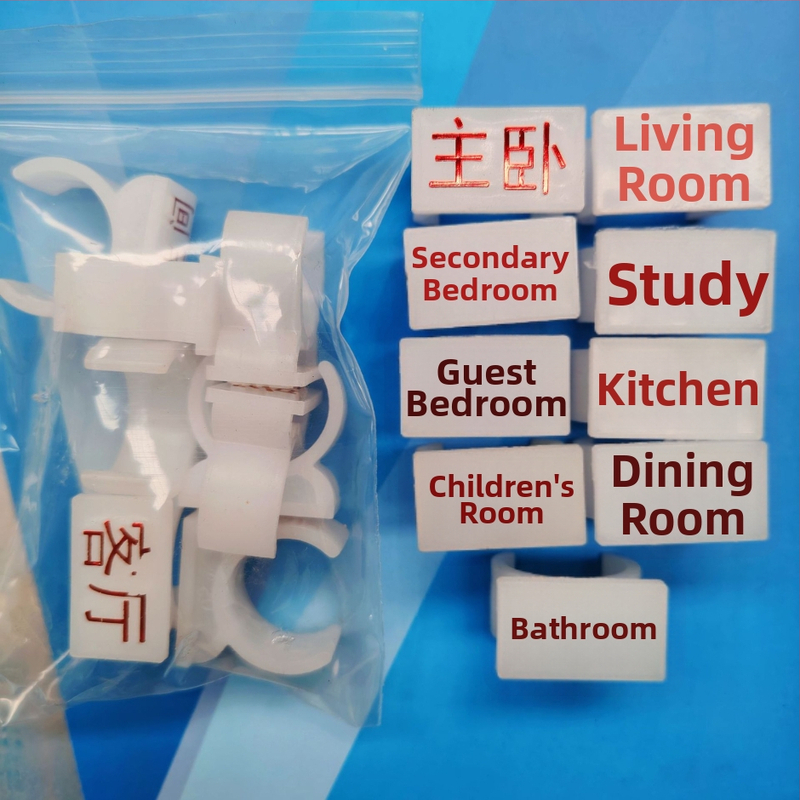 Marker de direcție pentru țeava de încălzire prin pardoseală, PP stratificat, formă semicerc, conductivitate termică 0,056 W/m·K, temperatură de lucru până la 200°C