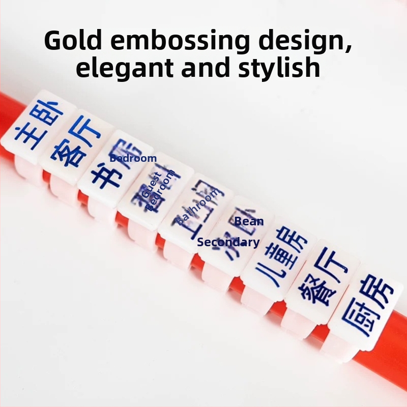 Marker de direcție pentru țeava de încălzire prin pardoseală, PP stratificat, formă semicerc, conductivitate termică 0,056 W/m·K, temperatură de lucru până la 200°C