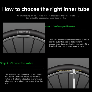 ROCKBROS MTB belsőcső – butilgumi